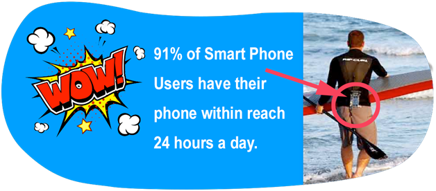 cell phone always near - Digital Strategic Marketing