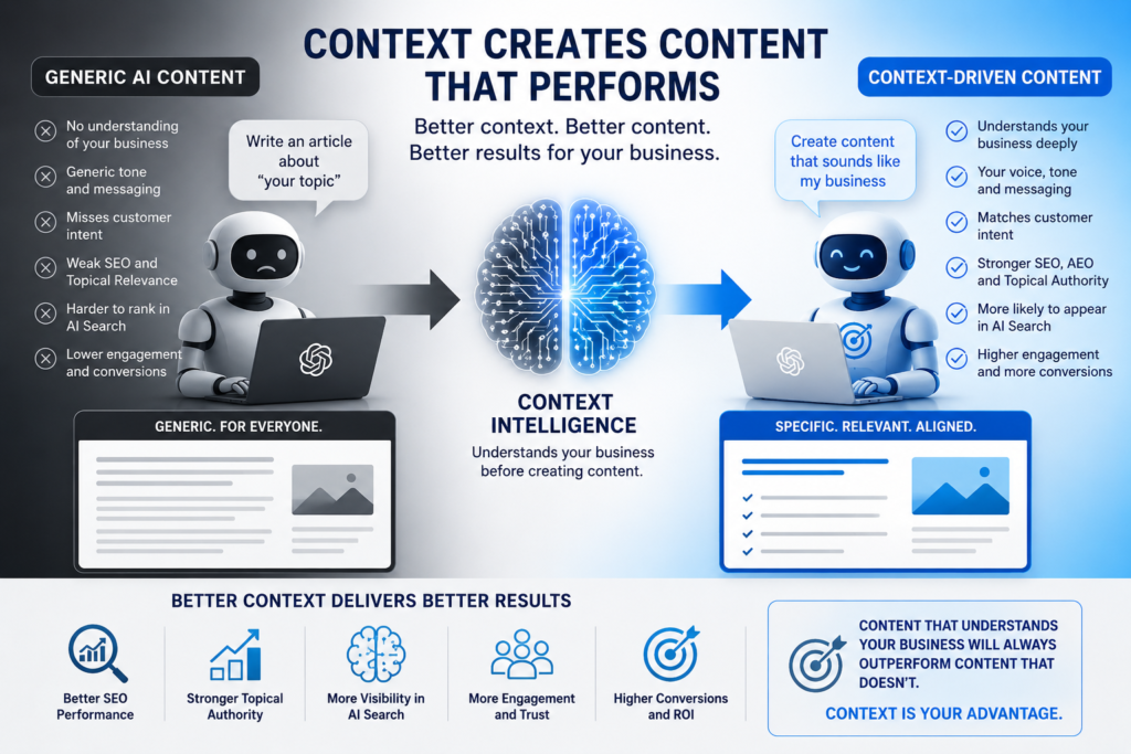 context creates content that performs